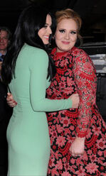 Katy Perry and Adele