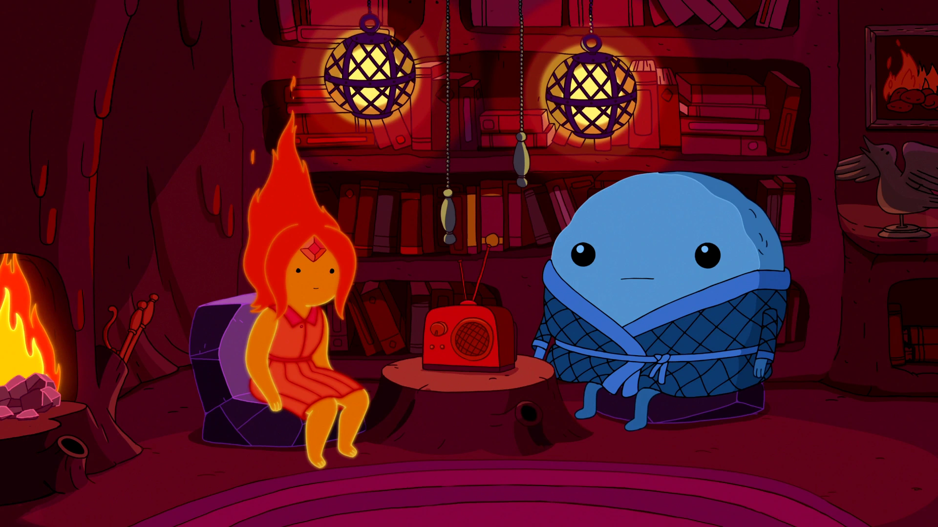 Image S6e20 Flame Princess and Cinnamon Bun.png Adventure Time Wiki FANDOM powered by Wikia