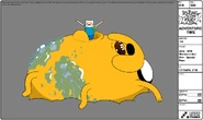 Modelsheet jake - withskeletonsandfinn - specialpose.png (153 KB) Modelsheet jake - withskeletonsandfinn - specialpose