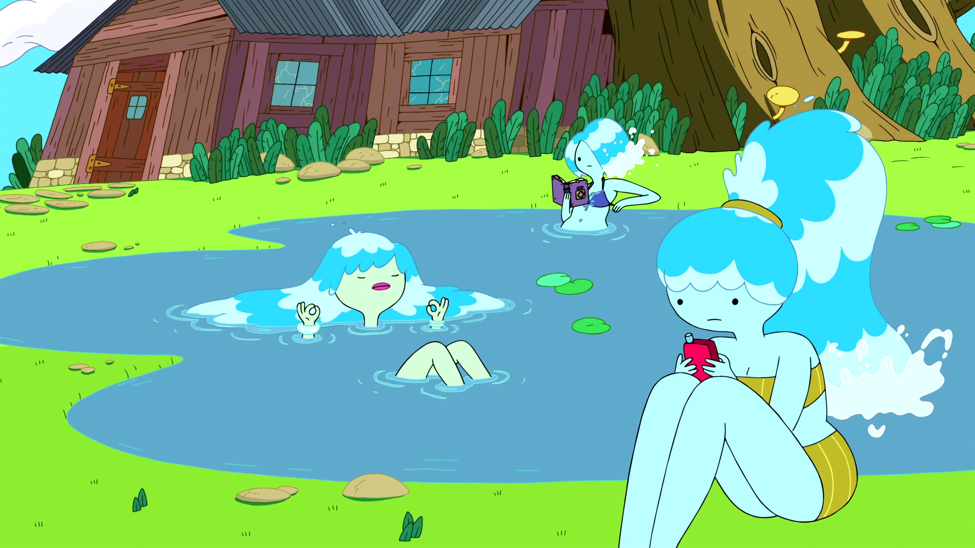 Image S6e13 Three Nymphs Png Adventure Time Wiki
