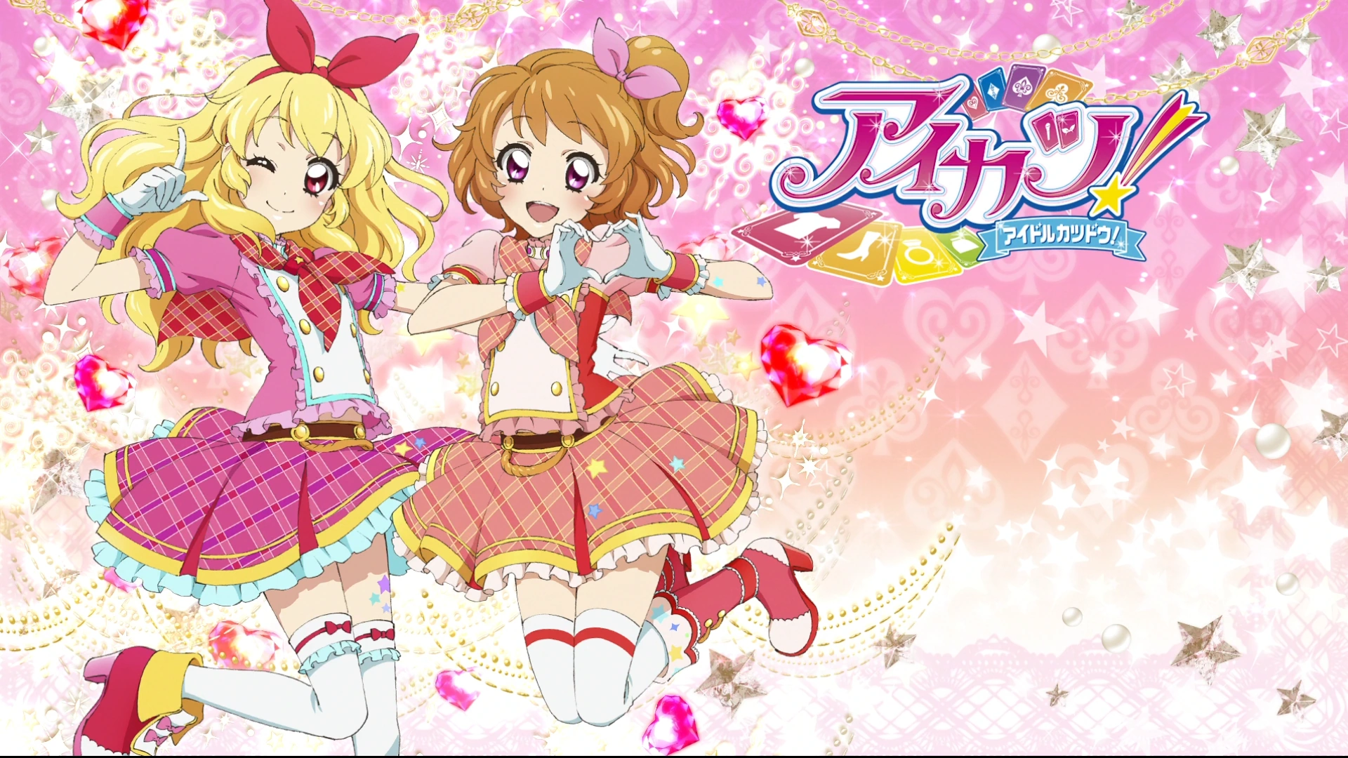 Résultat de recherche d'images pour "aikatsu wallpaper hd"