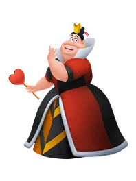 La Reina de Corazones en la saga Kingdom Hearts.