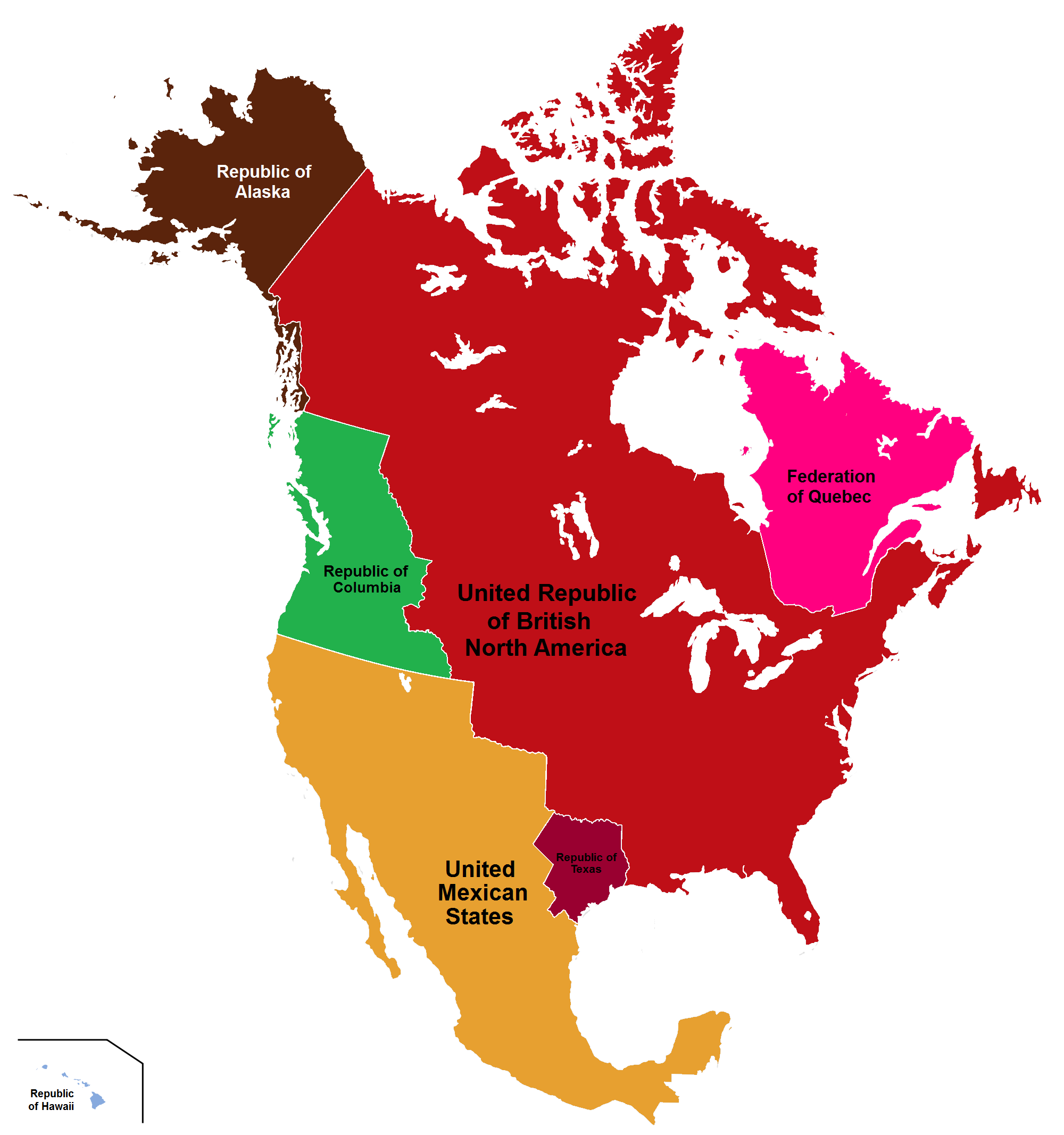 Image Map Of Their British America Png Alternative Image Map Of Their British America Png Alternative