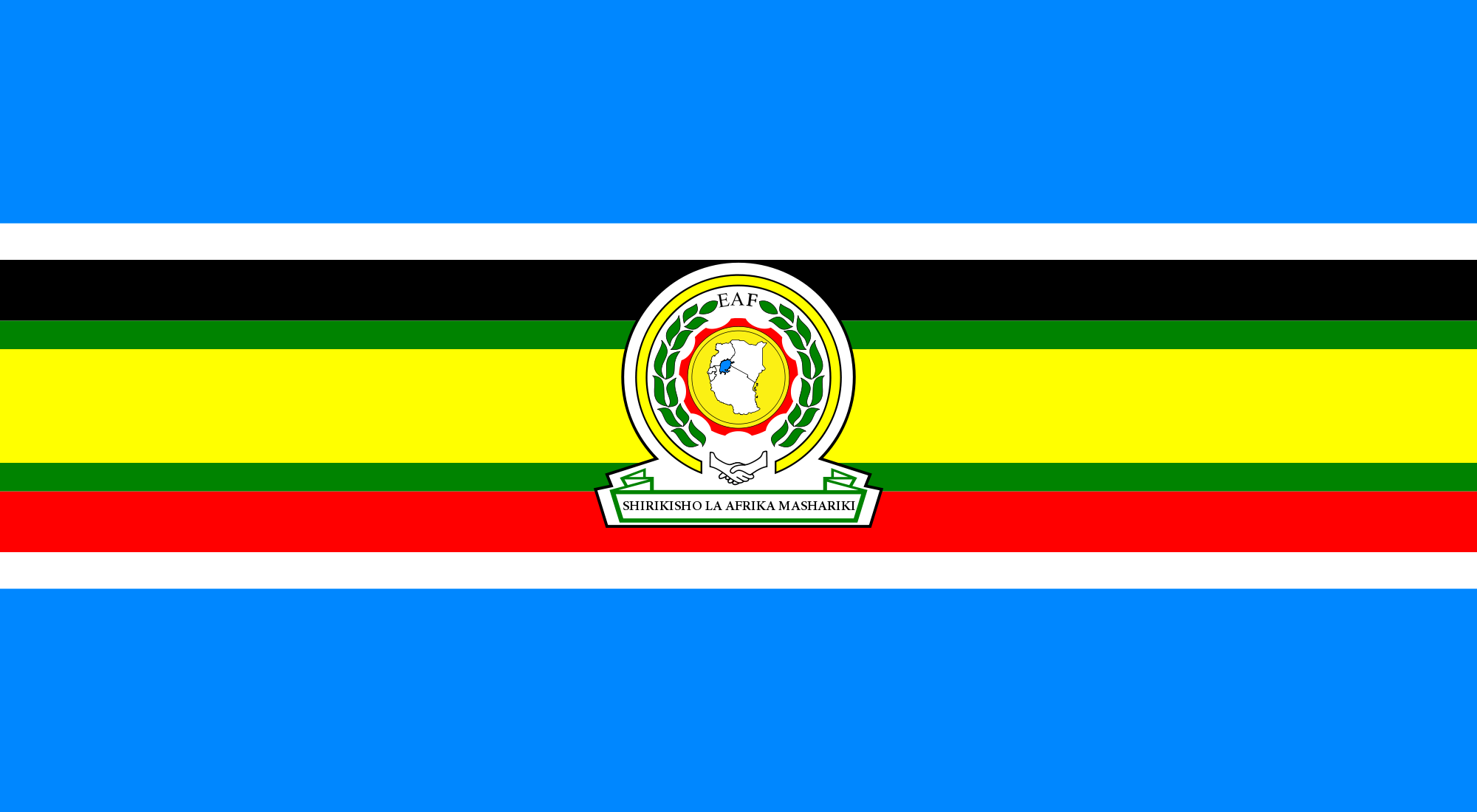 flags of the east african countries