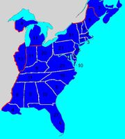 No Destiny map USA electoral