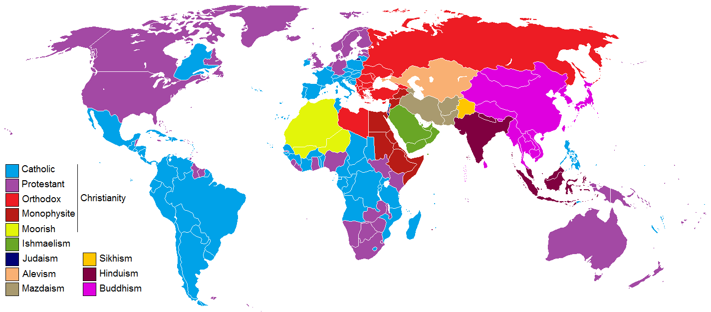 Religion (Without Islam) Alternative History FANDOM powered by Wikia