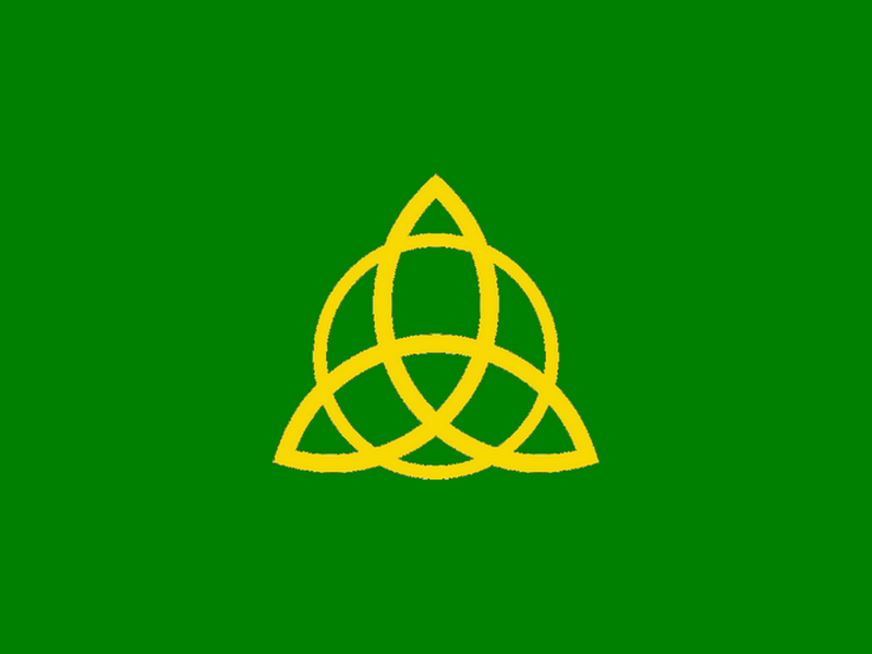 valknut flag valknut flag
