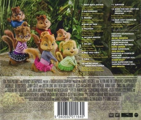 Image - Chipwrecked Soundtrack Back Cover.jpg | Alvin and the Chipmunks