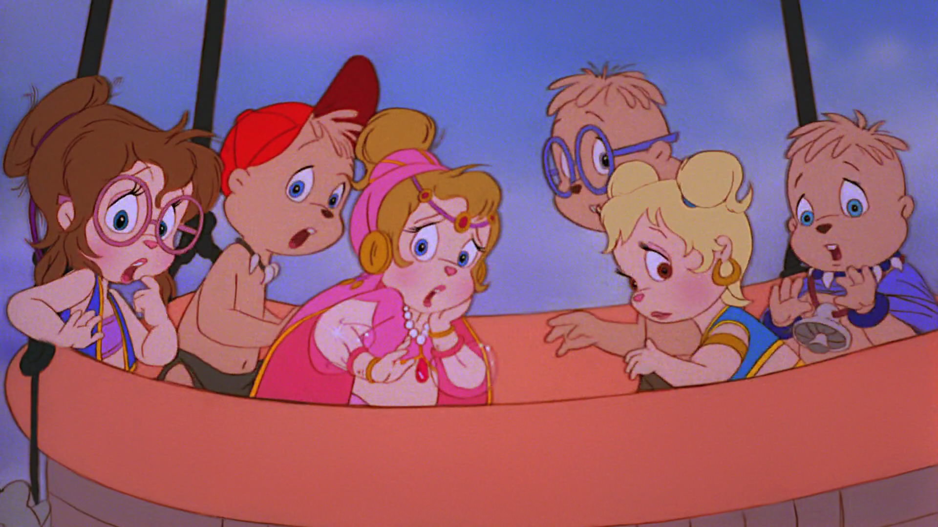 Image - The Chipmunks & The Chipettes in Balloon.jpg | Alvin and the