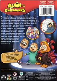 Alvin's Thanksgiving Celebration (DVD) | Alvin and the Chipmunks Wiki