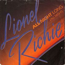 Lionel Richie All Night Long (All Night) cover