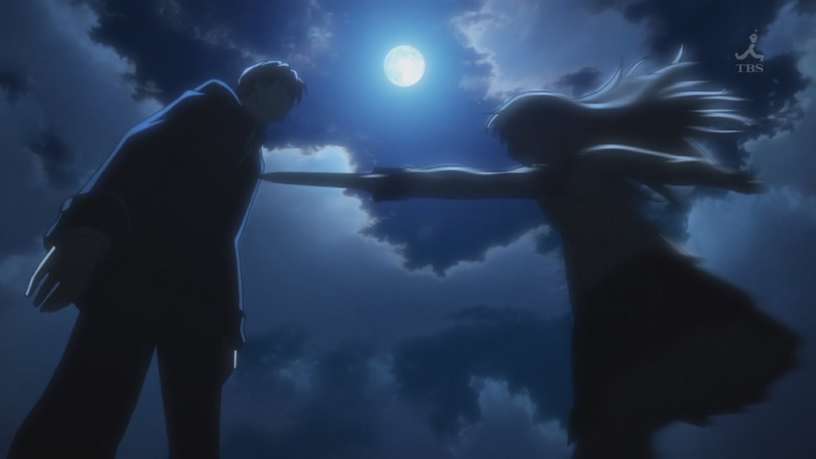 Image - Ep01-otonashi stabbed by tenshi.jpg | Angel Beats Wiki | Fandom