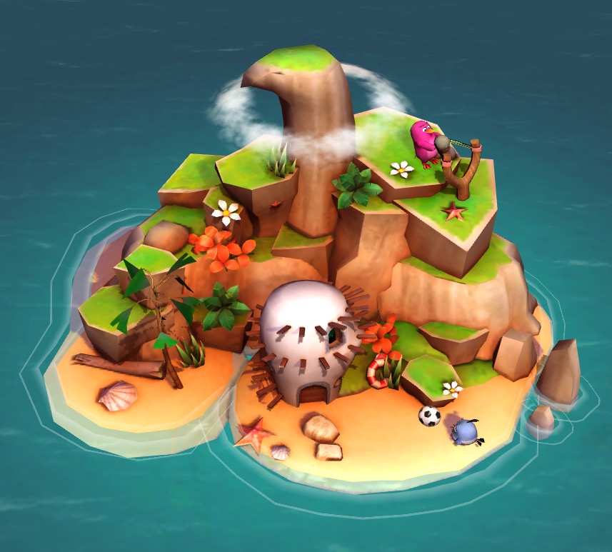 angry birds island challenge
