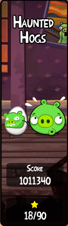 Angry Birds Seasons Haunted Hogs