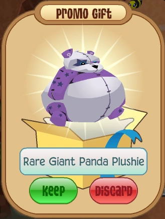 Rare Giant Panda Plushie | Animal Jam Wiki | FANDOM powered by Wikia
