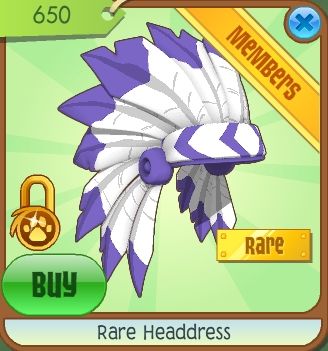 Image result for animal jam rare headdress