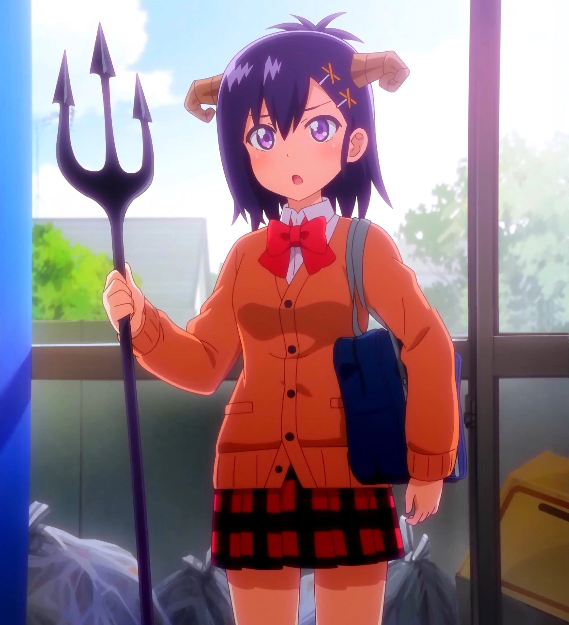 Image - Vigne's Devil Stitched Cap (Gabriel Dropout Ep 1 ...