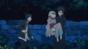 Yukio atrapa a Shiemi