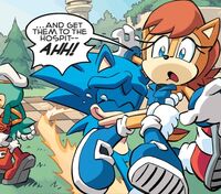 Sonic and Sally Reunion