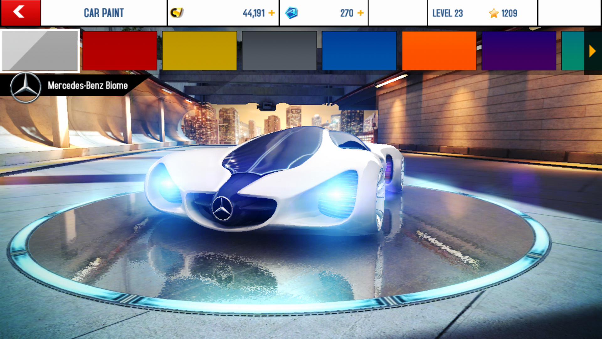 Mercedes Benz Biome Asphalt 8