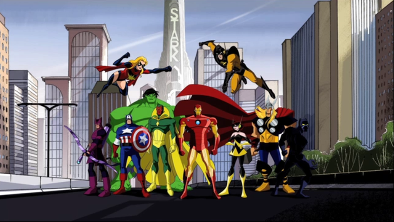 Avengers : l'équipe des super-héros (série d'animation) - Les Ailes  Immortelles