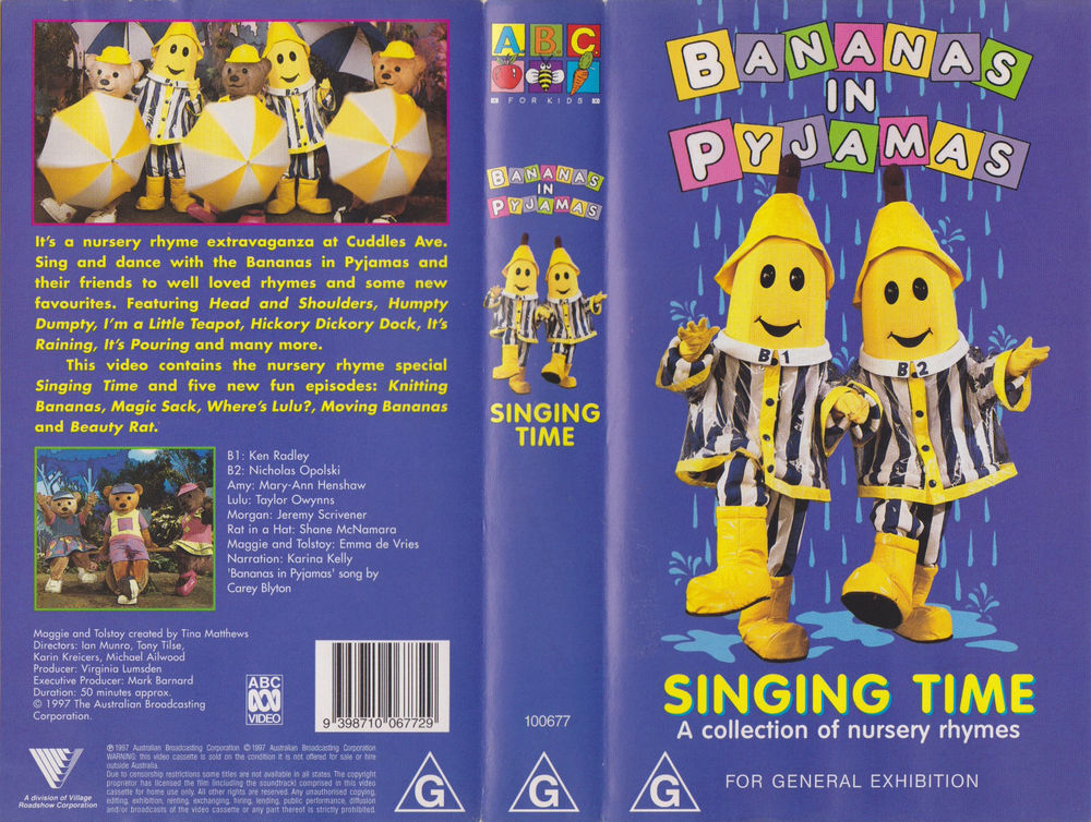 Singing Time (special) Bananas in Pyjamas Wiki FANDOM powered by Wikia