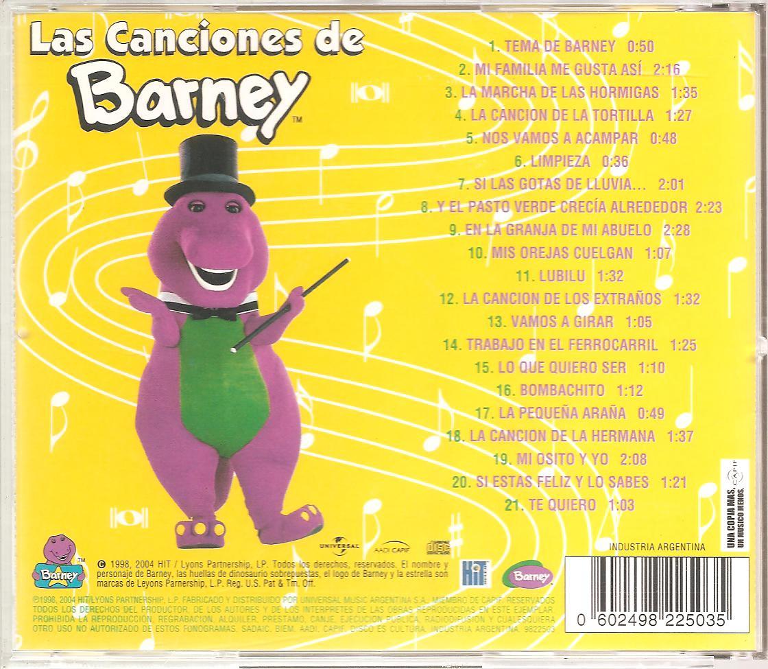 Las Canciones de Barney | Barney Wiki | Fandom powered by Wikia