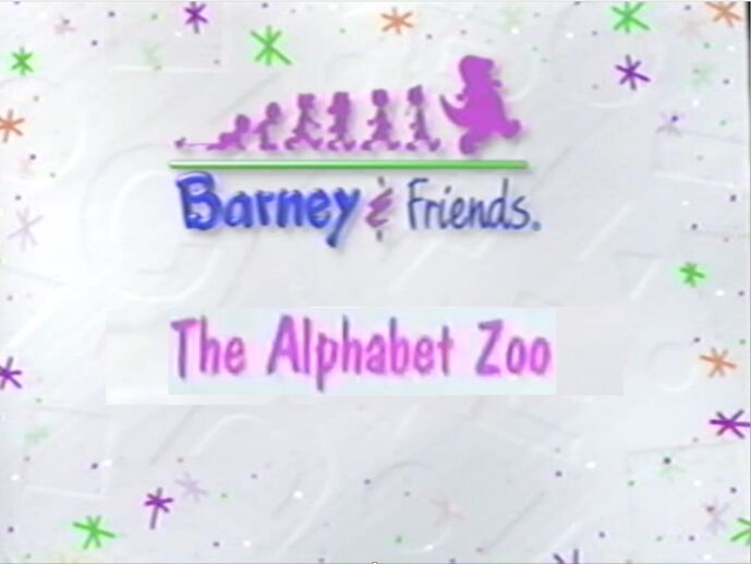 The Alphabet Zoo Season 1 Season 2 Amp Season 3 Barney