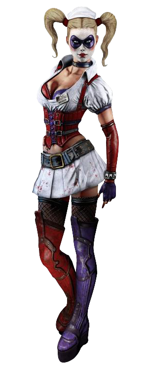 Harley Quinn- Arkham Asylum Minecraft Skin