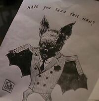 Bat Man pinstripes