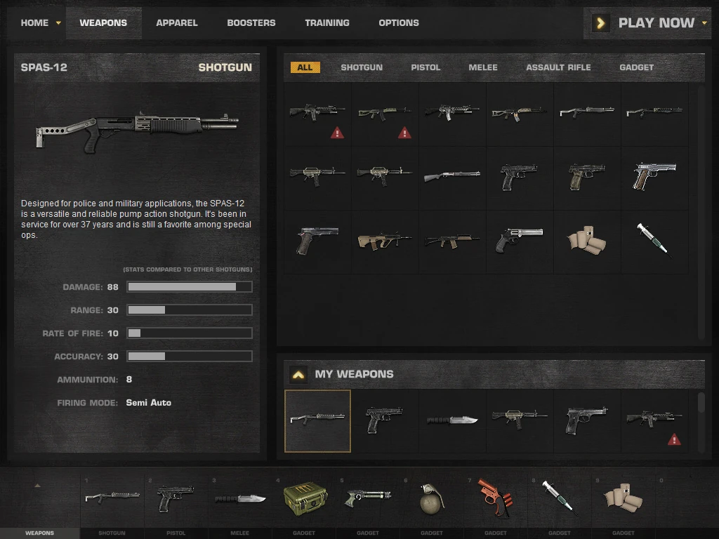comment avoir le spas 12 dans bf3