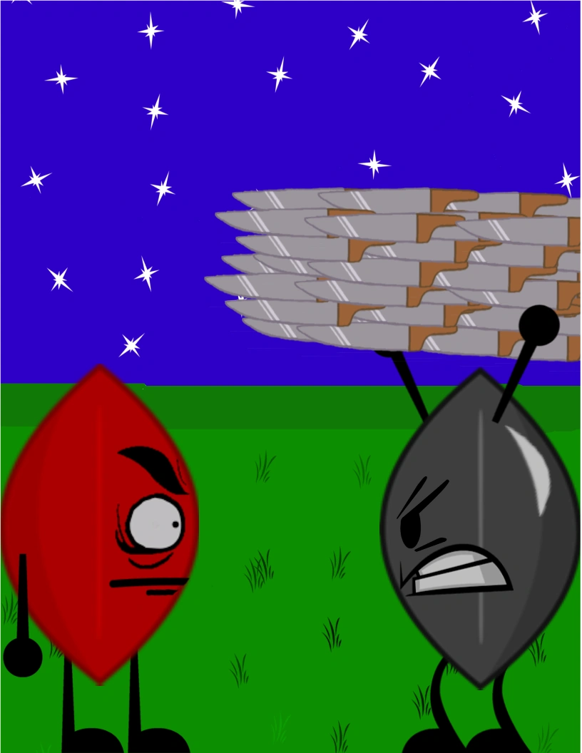 Image Evil Leafy vs Metal Leafy.png Battle for Dream Island Wiki