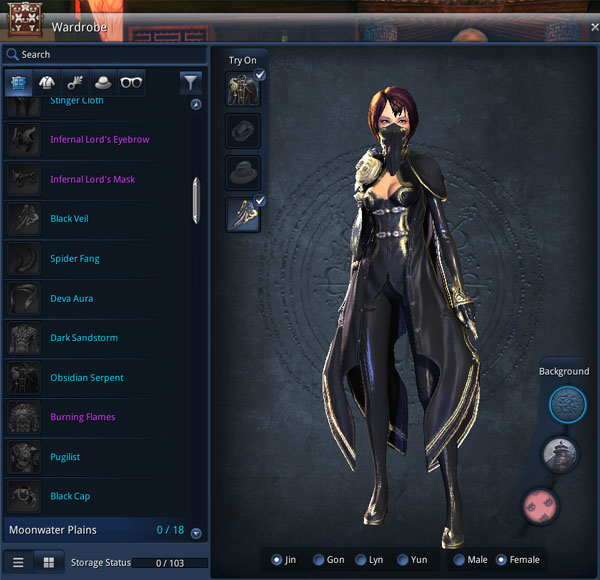 blade and soul online wardrobe blade and soul online wardrobe