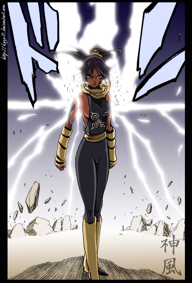ArchivoShihouin Yoruichi by Kaze 11.jpg Bleach Wiki Fandom powered