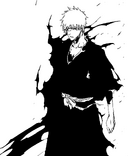 Ichigo avec son fullbring-uniforme shinigami