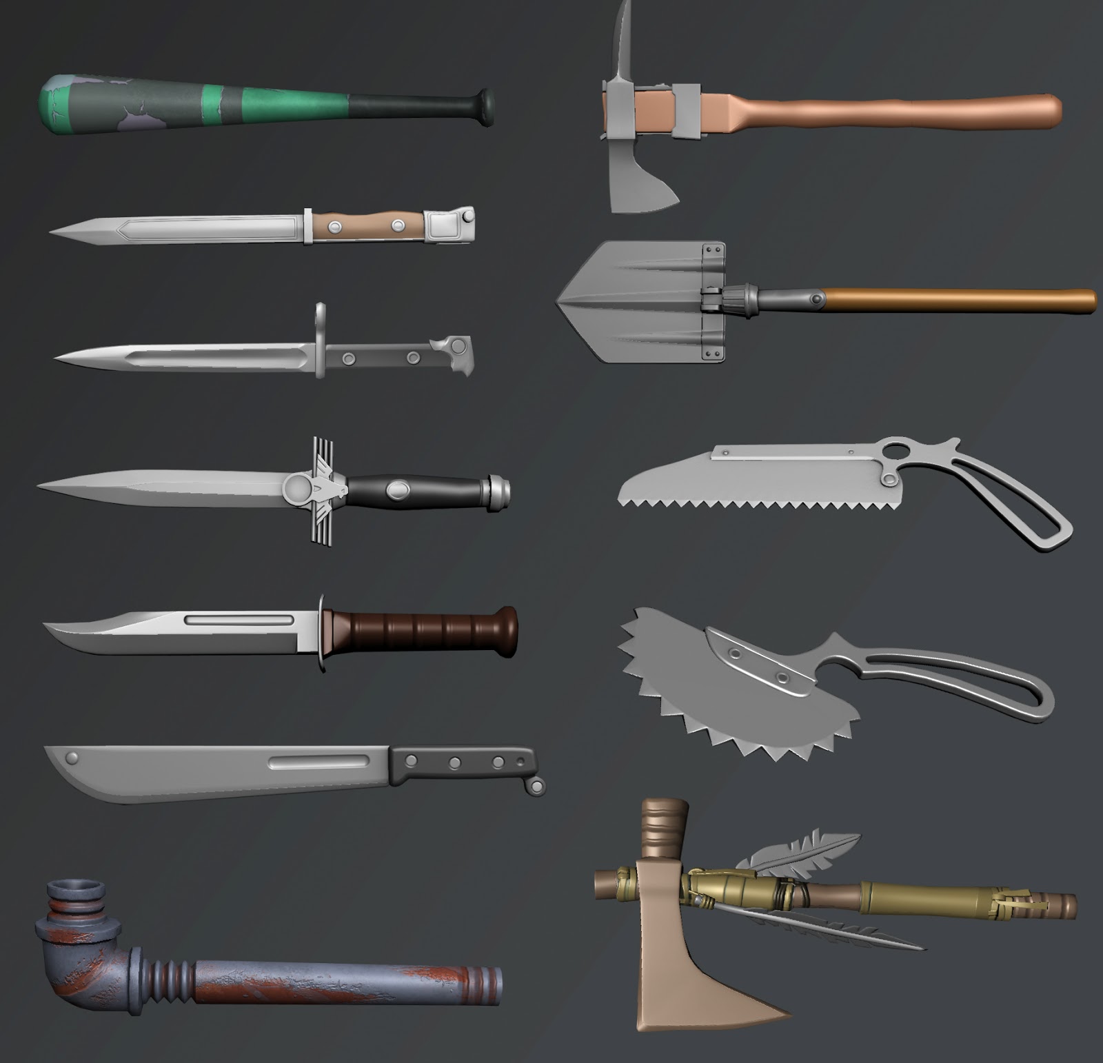 Best Melee Weapons. 