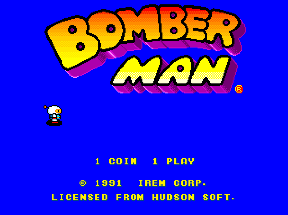 Bomberman (Arcade) Bomberman Wiki Fandom powered by Wikia