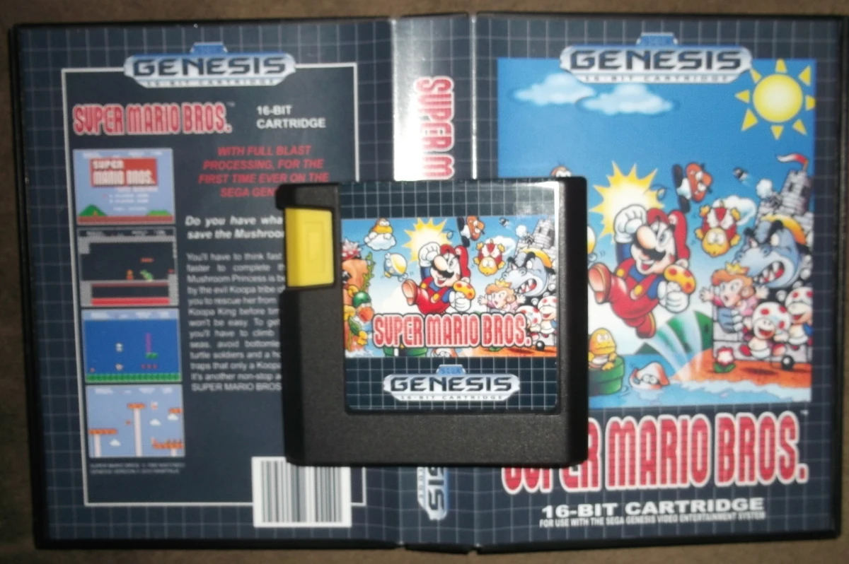 Image - SEGA-GENESIS-SUPER-MARIO-BROS-BROTHERS-1.jpg | BootlegGames ...