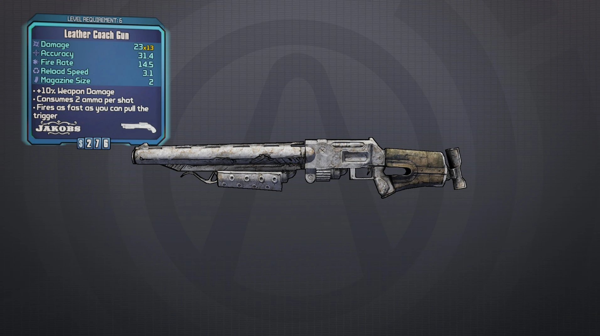 Coach Gun Borderlands Wiki FANDOM powered by Wikia