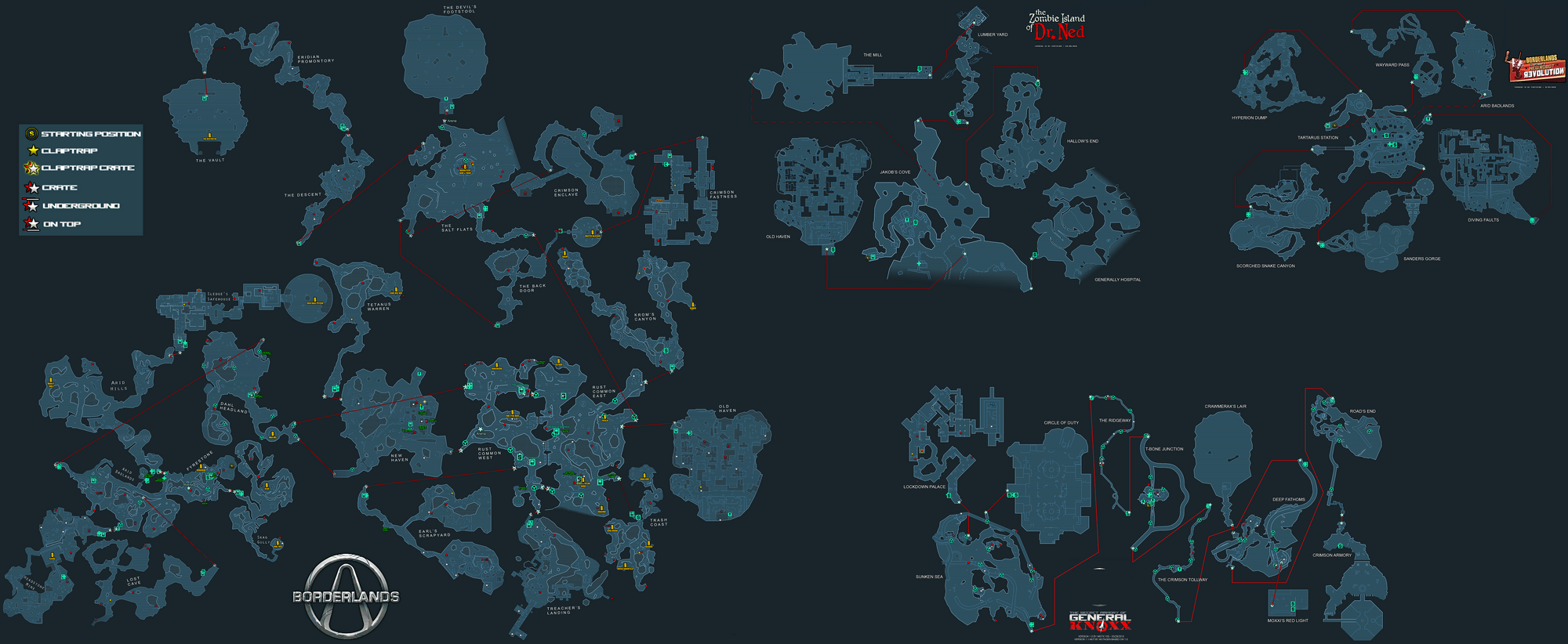 Maps of the Borderlands | Borderlands Wiki | FANDOM powered by Wikia