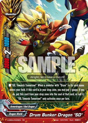 future card buddyfight drum bunker dragon llll