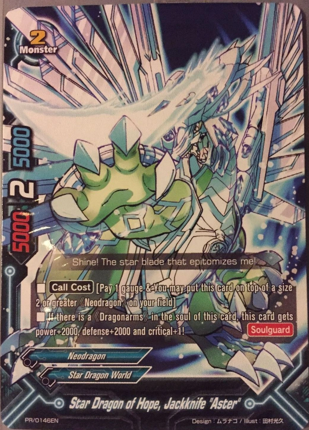 Star Dragon of Hope, Jackknife "Aster" Future Card Buddyfight Wiki