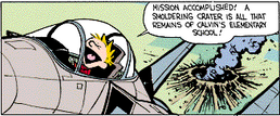 Calvin the Fighter Pilot 2