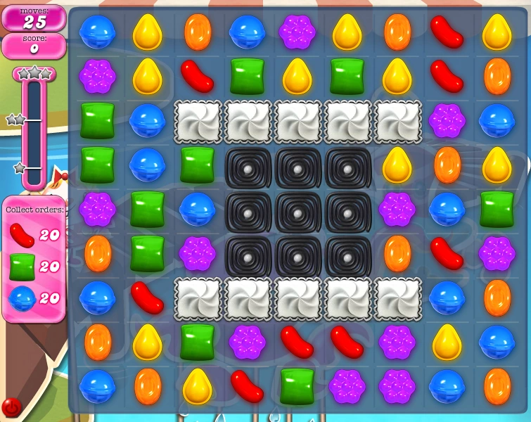 Candy Crush Saga Level 130 Collect Orders homesio