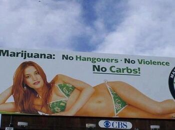 Marijuana. No hangovers, no violence, no carbs
