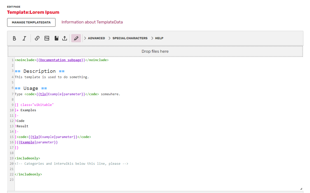 help preloaded templates community central fandom wiki templates