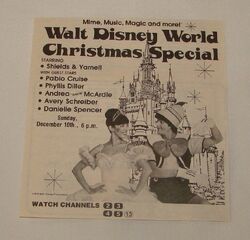 WaltDisneyWorldChristmasSpecial1978Ad