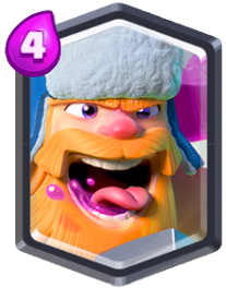 Resultat d'imatges de leñador clash royale