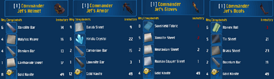 Jet's Armor Set