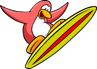 SurfboardPenguin